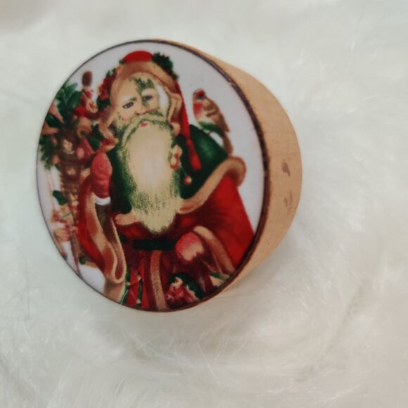 F. Albrecht The Corker Santa Wine Bottle Cork Stopper Barware Christmas Holiday - Picture 3 of 7
